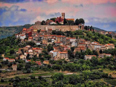 Motovun, Croatie